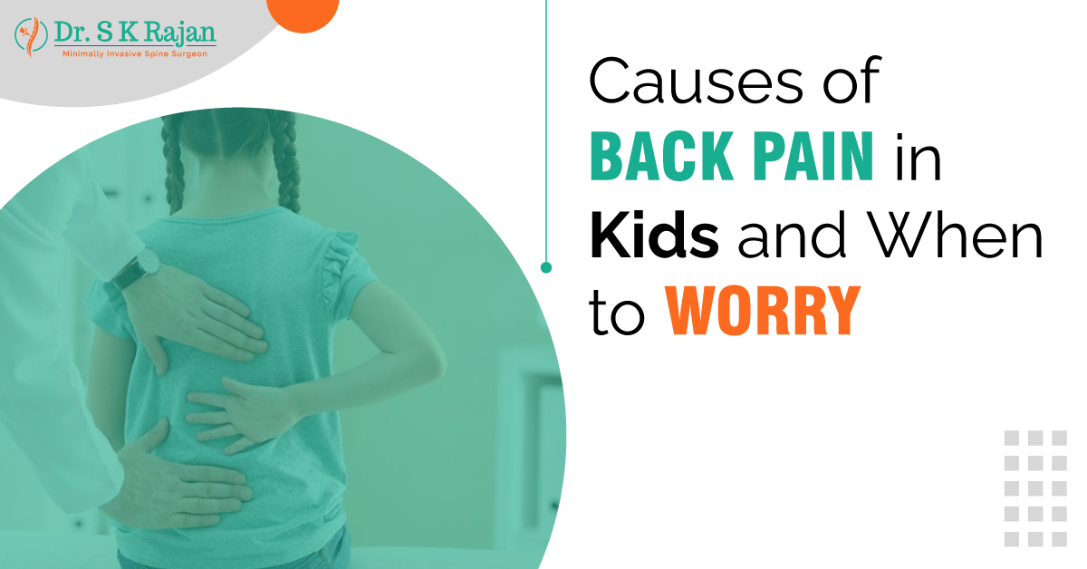 Causes of Back Pain In Kids