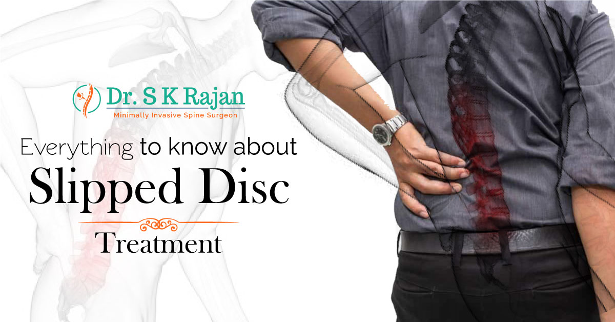 dr sk rajan slipped disc